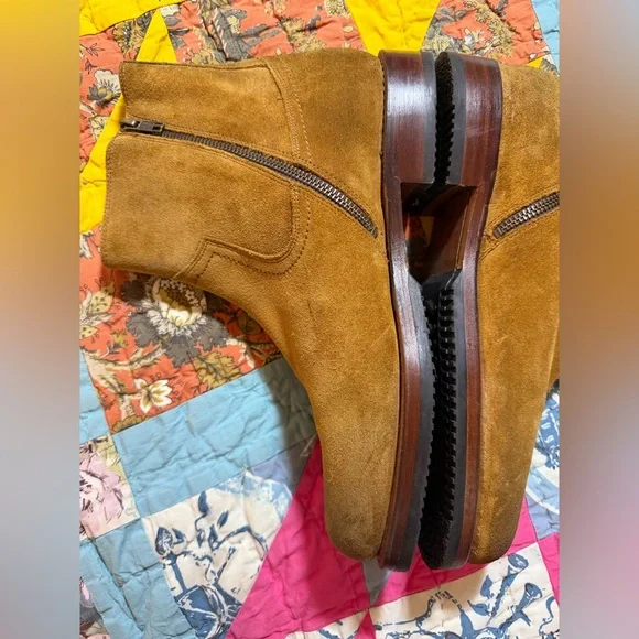 Frye Sawyer Inside Zip Mens Leather Boots:Size 9 - Picture 5 of 16